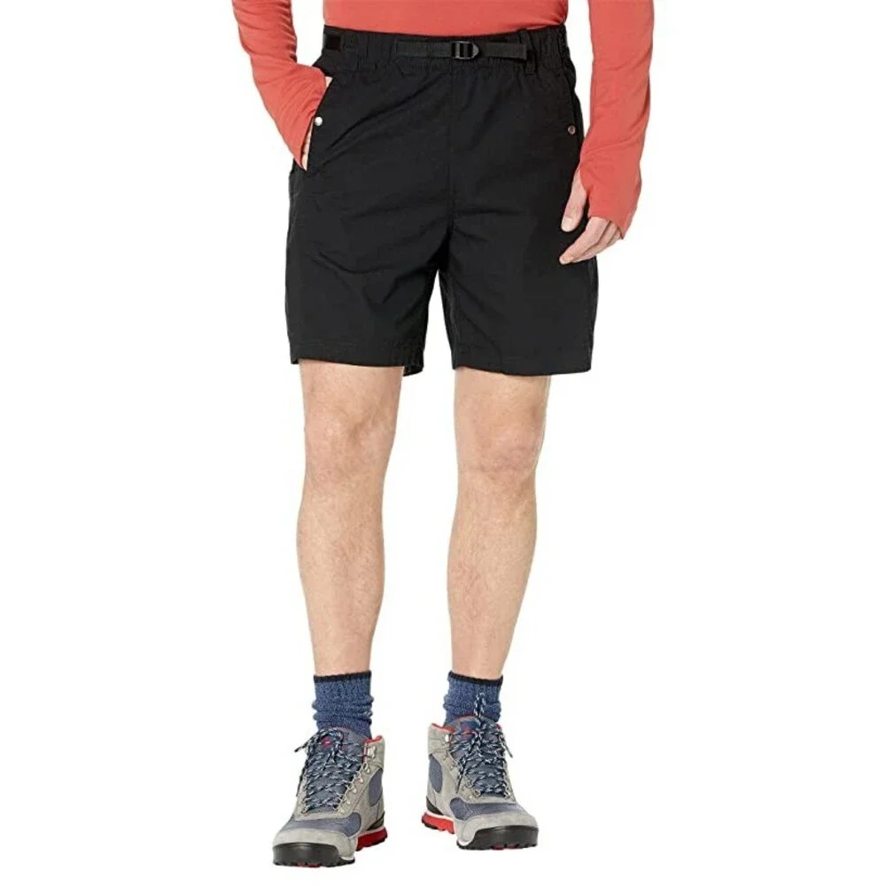 The North Face Ripstop Short Men XS Black Stretch Flat Front Regular Fit JDM1472